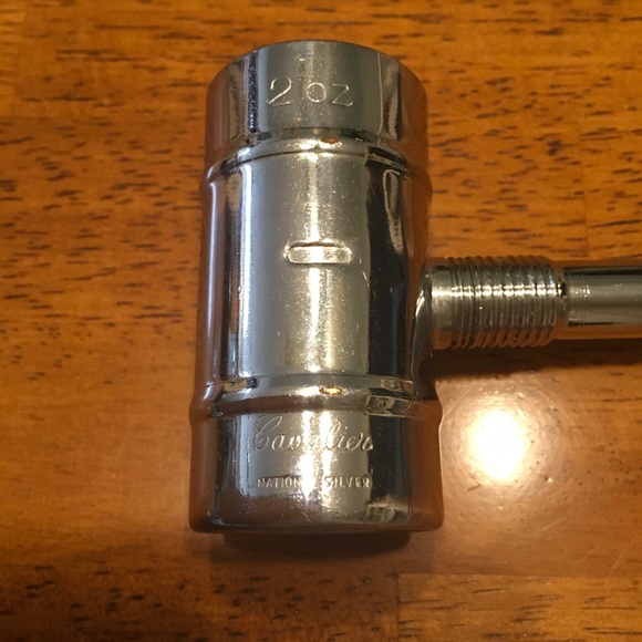 Vintage 1950’s Cavalier by National Silver. Silver Jigger with Bottle Opener - Picture 3 of 7